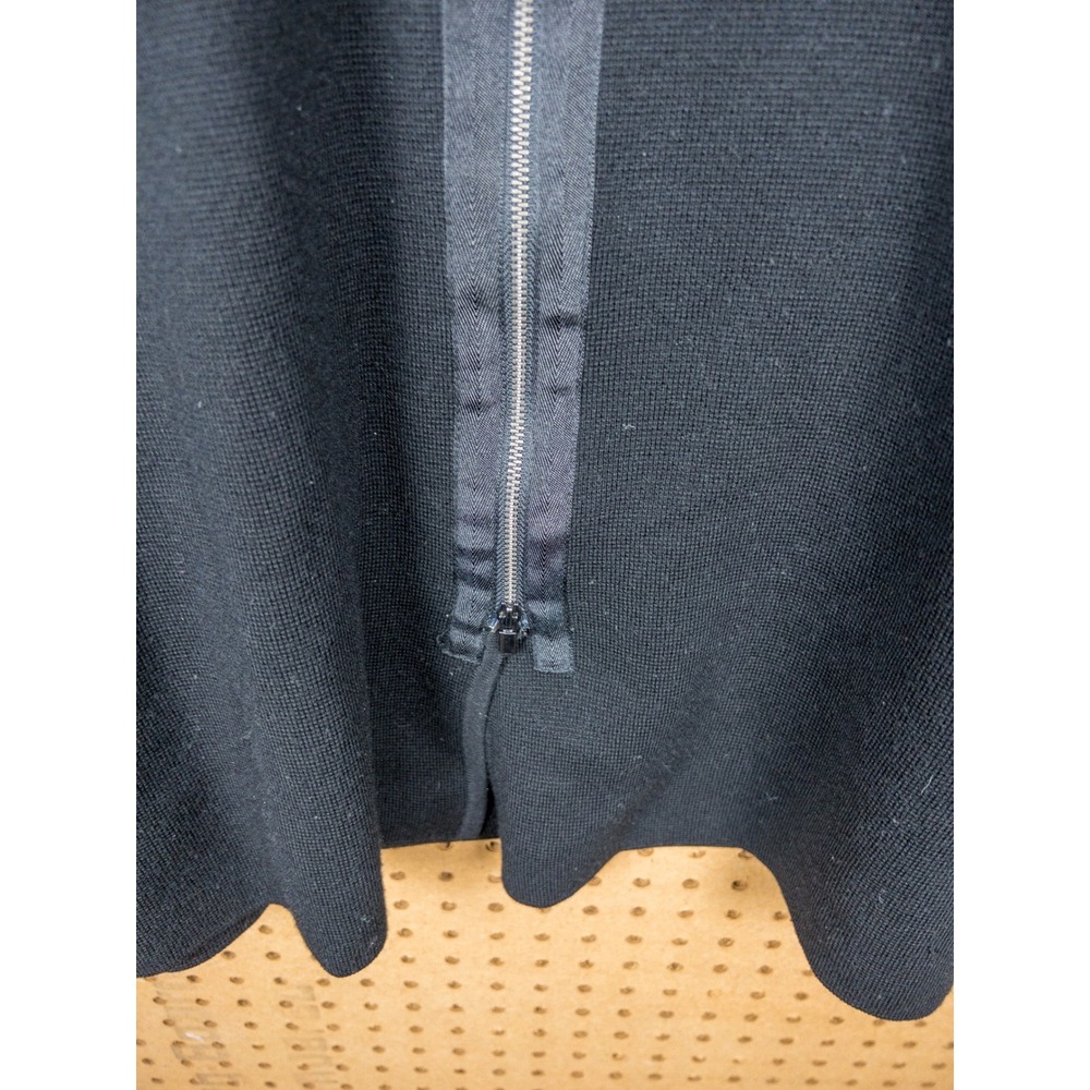 Talbots Pure Merino Wool‎ Black Full Zip Longline Cardigan Sweater Womens XL - Picture 4 of 7